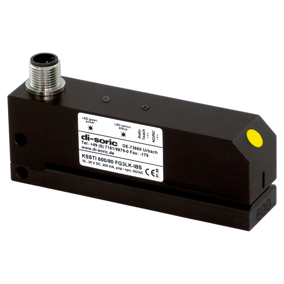 Capacitive Label Sensor KSSTI 1000 80 FG3LK IBS